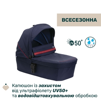Коляска 2 в 1 Chicco Seety синя (87097.79.01) - Pampik - 9
