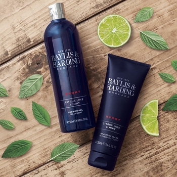 Гель для душа Baylis & Harding Citrus Lime & Mint 500 мл - Pampik - 3