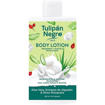 Лосьон для тела Tulipan Negro Aloe Vera Cotton & Rosehip Body Lotion 400 мл - Pampik
