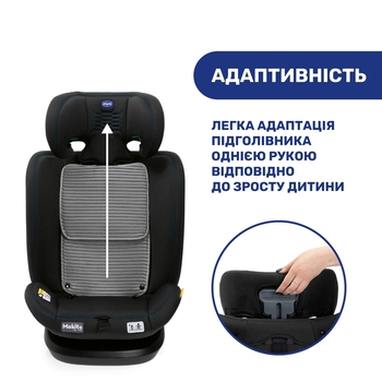 Автокрісло Chicco Mokita Air i-Size чорне (87034.72) - Pampik - 8