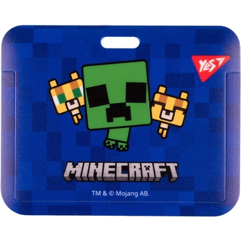 Бейдж Yes Minecraft слайдер без ленты горизонтальный (940325) - Pampik - 2