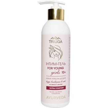 Гель для інтимної гігієни Triuga Ayurveda For Young Girls 10 +, 300 мл - Pampik