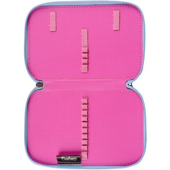 Пенал Yes Pusheen HP-01 твердый двойной голубой с персиковым (533549) - Pampik - 4