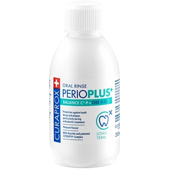 Ополіскувач для ротової порожнини Curaprox Balance Citrox з хлоргексидином 0.05%, 200 мл - Pampik