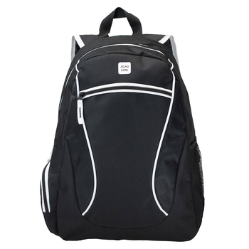 Рюкзак городской Semi Line 18 Black/White Elements (J4917-1) - Pampik - 2