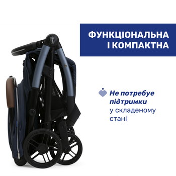Прогулянкова коляска Chicco Goody XPlus синя (87040.38.07) - Pampik - 6