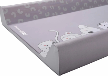 Килимок для пеленання FreeOn Animals з укріпленим дном, 50x80x10 см (49829) - Pampik - 2