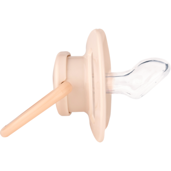 Пустышка плоская Baby-Nova с рисунком и кольцом, силикон, 2 шт. (3962315) - Pampik - 4