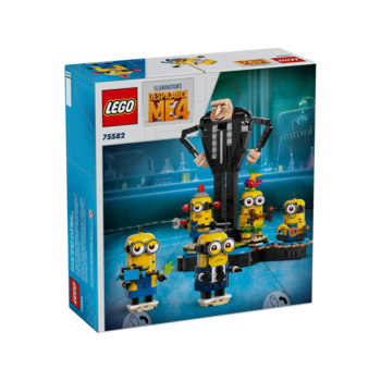 Конструктор LEGO Despicable Me Ґру й посіпаки з кубиків, 839 деталей (75582) - Pampik - 8