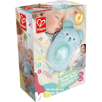 Музыкальная игрушка-ночник Hape Мышонок голубой (E0113) - Pampik - 5