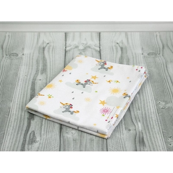 Пелюшка Руно фланель 90х110 см Єдиноріг (204.05_єдиноріг) - Pampik