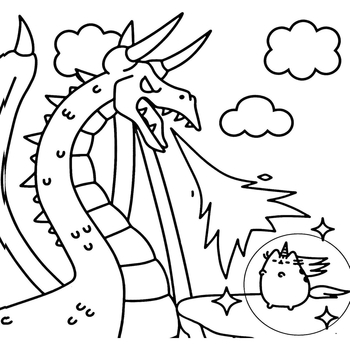 Мінірозмальовка Артбукс Pusheen 96 сторінок (9786175231722) - Pampik - 6