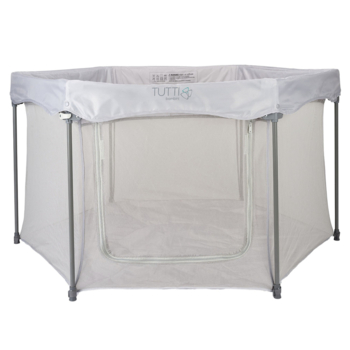 Манеж Tutti Bambini Hexa світло-сірий (511800/GR) - Pampik