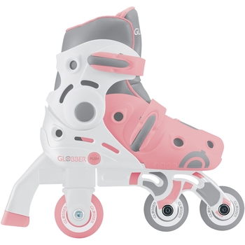 Роликові ковзани Globber Learning Skates 2 в 1, р.26-29, пастельно-рожевий (780-210) - Pampik - 3