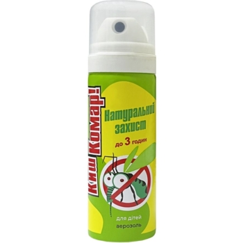 Аерозоль-репелент від комах Киш Комар! для дітей 40 г - Pampik