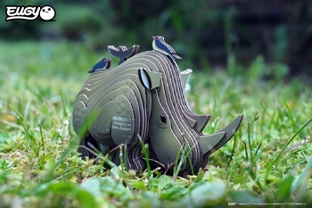Збірна 3Д модель Eugy Зоопарк Носоріг (XEG-076) - Pampik - 6