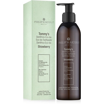 Зубна екопаста Philip Martin's Tommy's Strawberry 250 мл - Pampik