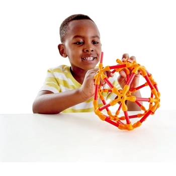 Конструктор Hape Flexistix Строительство бамбуковый 66 деталей (E5567) - Pampik - 5