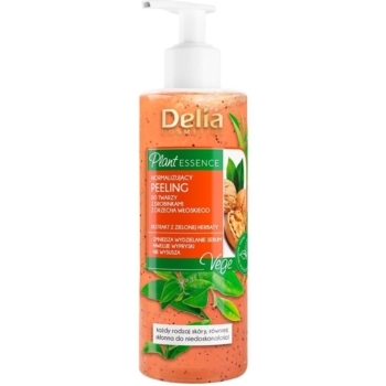Скраб для лица Delia Cosmetics Plant Essence Creamy Face Scrub нормализующий 200 мл - Pampik