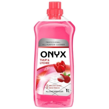 Средство для мытья полов Onyx Professional Allzweckreiniger Tulip & Lychee Универсальное 1 л - Pampik