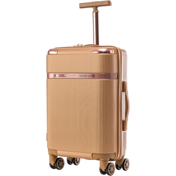 Валіза Semi Line 20" S Gold (T5667-2) - Pampik