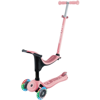 Самокат Globber Go up Sporty, з 1 року до 20/50 кг, пастельно-рожевий (452-710-4) - Pampik
