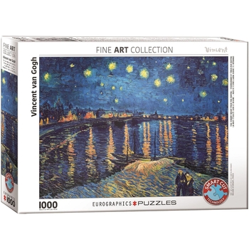 Пазл EuroGraphics Звездная ночь над Роной. Винсент ван Гог, 1000 элементов (6000-5708) - Pampik