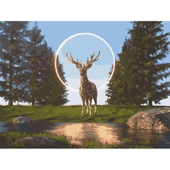 Набор для росписи ArtCraft Поводырь к сиянию 40x50 см (11636-AC) - Pampik