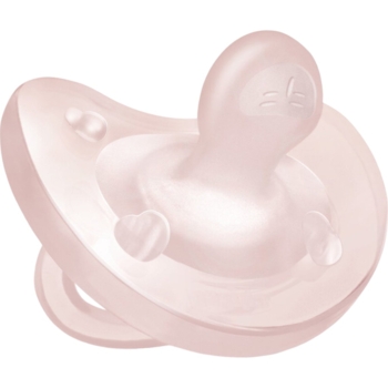 Пустушка Chicco PhysioForma Soft, силікон, 0-6 міс., 1 шт., рожева (73091.91) - Pampik