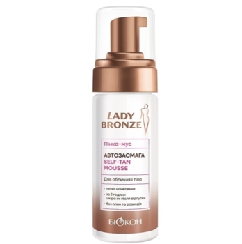 Пінка-мус автозасмага Lady Bronze 150 мл - Pampik