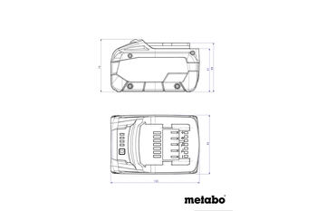 Акумулятор Metabo LiHD 18В 5.5А/год (625368000) - Pampik - 3