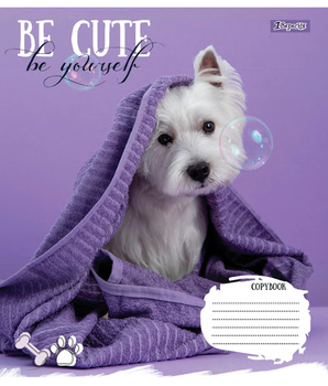 Набір зошитів 1 Вересня Be cute А5 в лінійку 12 аркушів 25 шт. (766941) - Pampik - 5