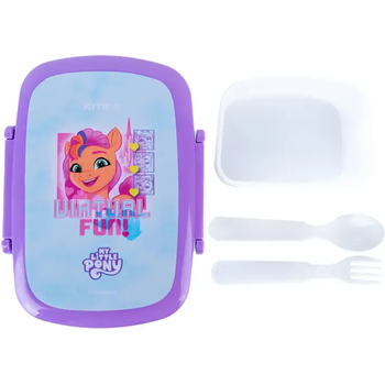Ланчбокс з наповненням Kite My Little Pony, 750 мл (LP24-163) - Pampik - 3