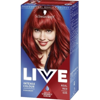 Фарба для волосся Schwarzkopf Live Intense Colour 035 Real Red - Pampik