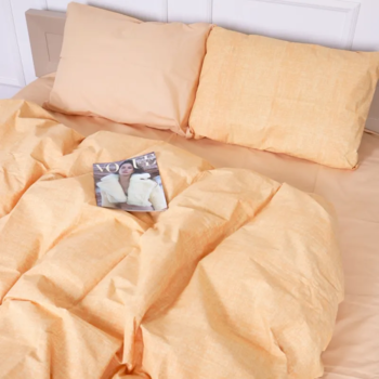 Комплект постельного белья MirSon Ranforce Elite 17-4780 Argentei 110 х 140 см - Pampik