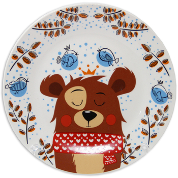 Набір дитячого посуду GGP Ведмедик порцеляна 3 предмети (76001130) - Pampik - 3