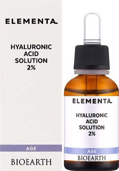 Сироватка Bioearth Elementa AGE Hyaluronic Acid 2% 30 мл - Pampik - 2