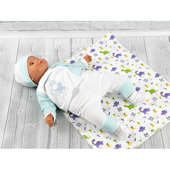 Пелюшка Руно ситець 95х110 см Динозаврики (204.03_динозаврики) - Pampik - 6