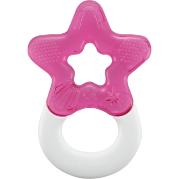 Зубное кольцо Dentistar силиконовое, охлаждающее, розовое (3960014) - Pampik