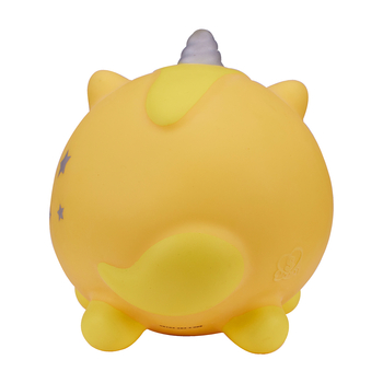 Игрушка-антистресс Smooshzees Luvzees Единорог Фандер коллекционная желтая (8231) - Pampik - 3