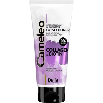 Кондиціонер для волосся Delia Cosmetics Cameleo Collagen & Biotin 200 мл - Pampik