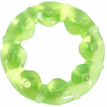 Прорізувач для зубів з водою Lindo зелений (LI 184-1) - Pampik