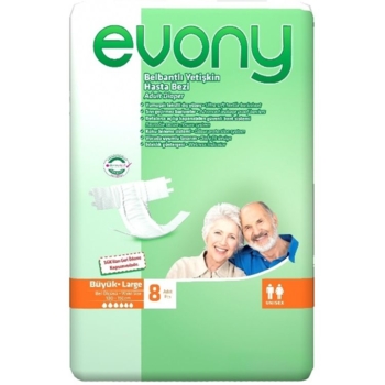 Підгузки для дорослих Evony 3 Large, 8 шт. - Pampik