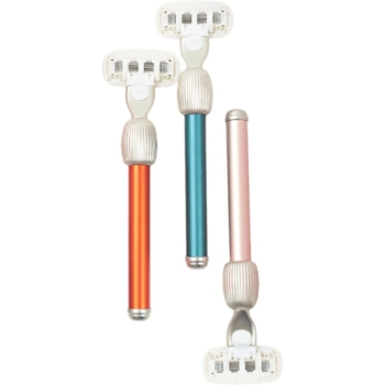 Стартовий набір засобів для гоління Fler The Razor Starter Set Blush Soft and Metallic - Pampik - 2