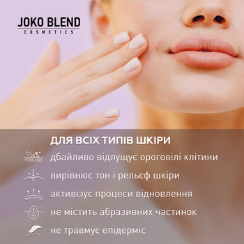 Пілінг-скатка для обличчя Joko Blend з aha-кислотами та вітаміном С 100 мл - Pampik - 4