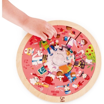 Дерев'яний пазл Hape Місто професій (E1624) - Pampik - 4