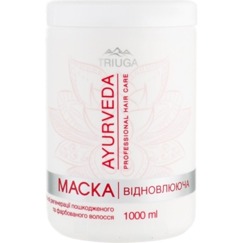 Маска для волосся Triuga Ayurveda Відновлююча 1 л - Pampik