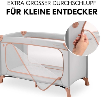 Детский манеж Hauck Dream N Play Plus Dusty Cork - Pampik - 2