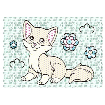 Розмальовка водна Видавництво Ранок Дикі тварини (Л734008У) - Pampik - 2