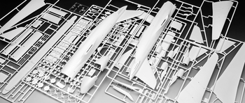 Сборная модель Revell Грузовой самолет АН-124 Руслан, масштаб 1:144, 178 деталей (RVL-03807) - Pampik - 8